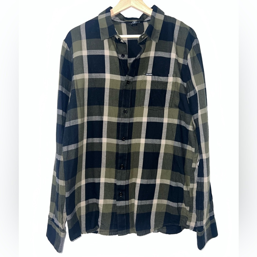 Volcom Men’s Long Sleeve Flannel